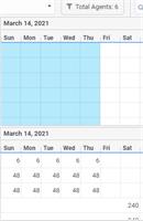 all agent took the days off on Friday and Saturday 